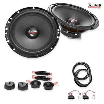 Pachet difuzoare VW Bora Variant (1JM) 1999-2004 Audio System MX componente dedicate uși față