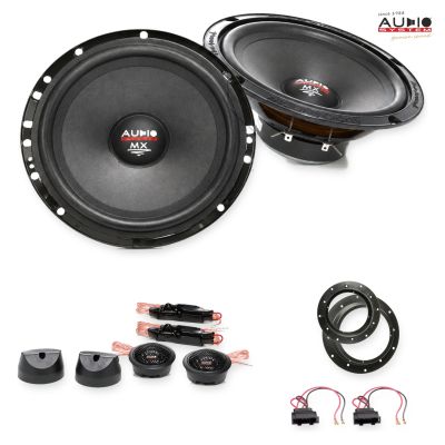Pachet difuzoare VW Multivan (7H) 2003-2009 Audio System MX componente dedicate uși față