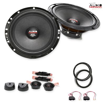 Pachet difuzoare VW Scirocco III (13) 2014-2017 Audio System MX componente dedicate uși față