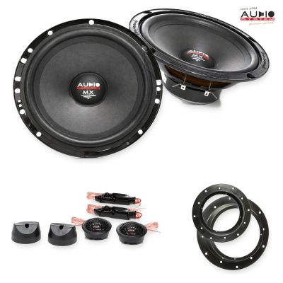 Pachet difuzoare VW Touareg II (7P) 2010-2014 Audio System MX componente dedicate uși față