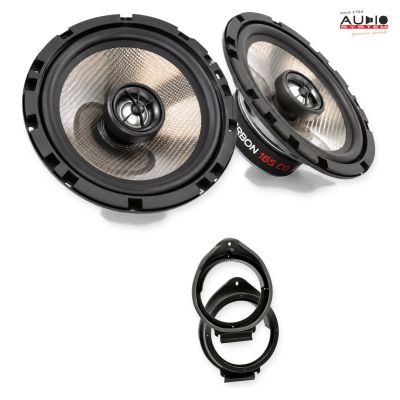 Pachet difuzoare Chevrolet Cobalt 2006-2010 Audio System CARBON coaxiale dedicate uși spate