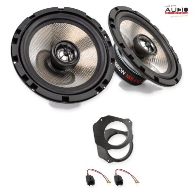 Pachet difuzoare Citroen Jumpy 2007-2016 Audio System CARBON coaxiale dedicate uși spate