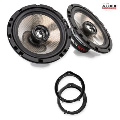 Pachet difuzoare Honda Civic Sedan LX (FC) 2017-2020 Audio System CARBON coaxiale dedicate uși spate