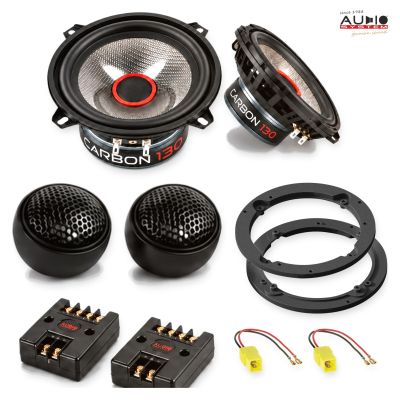 Pachet difuzoare Lancia Phedra (ZAL 179) 2008-2010 Audio System CARBON componente dedicate uși față