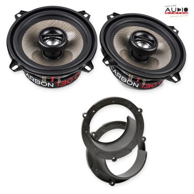 Pachet difuzoare Mazda 3 (BL) 2011-2013 Audio System CARBON coaxiale dedicate uși spate