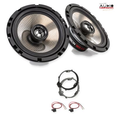 Pachet difuzoare Mercedes A-Klasse (W176) 2012-2018 Audio System CARBON coaxiale dedicate uși spate