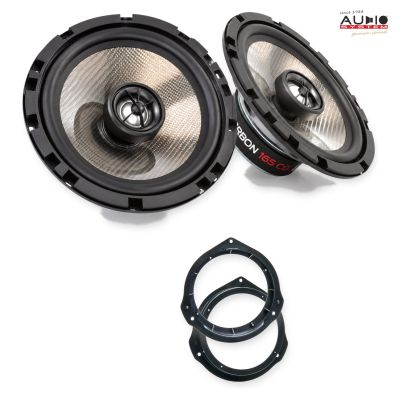 Pachet difuzoare Mercedes ML-Klasse (W166) 2011-2015 Audio System CARBON coaxiale dedicate uși spate