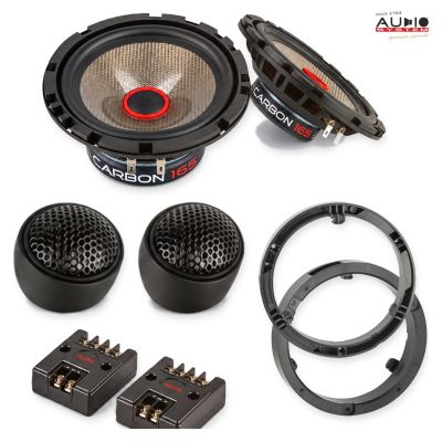 Pachet difuzoare Mitsubishi ASX 2012-2015 Audio System CARBON componente dedicate uși față