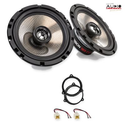Pachet difuzoare Renault Scenic IV (RFA) 2016-2023 Audio System CARBON coaxiale dedicate uși spate