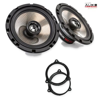 Pachet difuzoare Smart forfour (453) 2014-2019 Audio System CARBON coaxiale dedicate uși spate