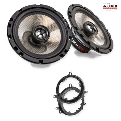 Pachet difuzoare Toyota Avalon 2005-2011 Audio System CARBON coaxiale dedicate uși spate