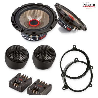 Pachet difuzoare Toyota Corolla 2018-2021 Audio System CARBON componente dedicate uși față