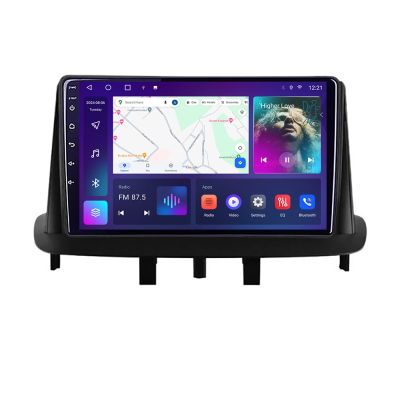 Navigatie Renault Megane 3 B-145 Android Ecran QLED octa core 4+64 carplay android auto KIT-145+EDT-E309V3