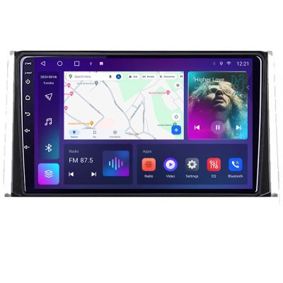 Navigatie Toyota Auris 2017- B-AURIS  Android Ecran QLED octa core 4+64 carplay android auto KIT-AURIS+EDT-E310V3