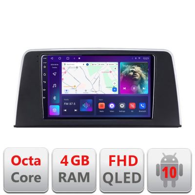 Navigatie BMW Seria 3 F30 2012-2016 Android Ecran QLED octa core 4+32 carplay android auto KIT-f30-nbt+EDT-E309V3