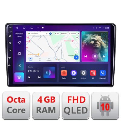 Navigatie Hyundai I40  Android Ecran QLED octa core 4+64 carplay android auto kit-i40+EDT-E309V3