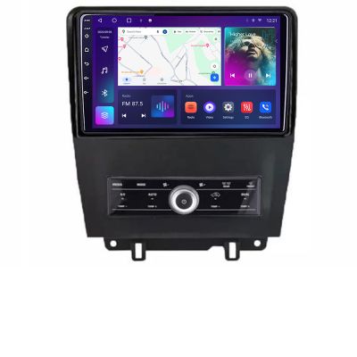 Navigatie Ford Mustang intre anii 2009-2014 Android Ecran QLED octa core 4+64 carplay android auto KIT-mustang-old+EDT-E310V3