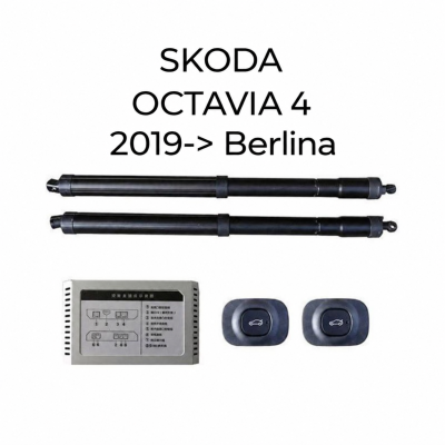 Haion electric Skoda Octavia IV 2020+ berlina  – sistem automat de ridicare și închidere portbagaj